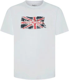 T-Shirt CLAG mit groem Logo-Print