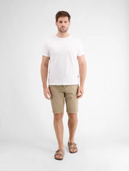 LERROS Chino-Bermuda mit Print Khaki/Beige/Braun