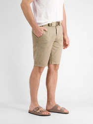 LERROS Chino-Bermuda mit Print Khaki/Beige/Braun