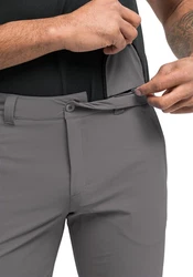 Maier Sports Shorts Huang Dunkelgrau/Hellgrau/Grau/Khaki/Braun