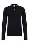 Van Gils Wollpullover Dunkelblau/Blau