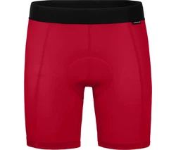 Fahrradhose MIKELI COMFORT Herren Fahrrad Unterhose Kirsch rot