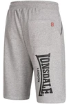 Lonsdale Shorts Balnabruich Grau/Hellgrau/Dunkelrot