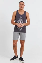 !Solid Sweatshorts SDSteven Hellgrau/Grau/Dunkelgrau