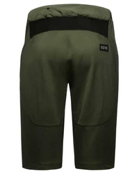 GORE Wear Fahrradhose Herren Radshorts FERNFLOW Regular Fit Dunkelgrün/Khaki/Grün