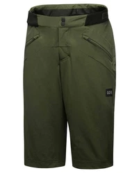GORE Wear Fahrradhose Herren Radshorts FERNFLOW Regular Fit Dunkelgrün/Khaki/Grün