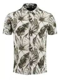 Kurzarmhemd MSH INSTINCT 1/2 patterned (1-tlg)