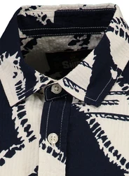 Key Largo Kurzarmhemd MSH SPARX Dunkelblau/Blau/Schwarz