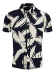 Key Largo Kurzarmhemd MSH SPARX Dunkelblau/Blau/Schwarz