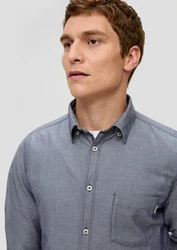 s.Oliver Langarmhemd Slim Fit Hemd 