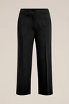 WE Fashion Anzughose Schwarz/Khaki