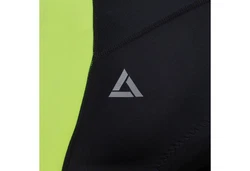 Airtracks Fahrradhose Herren mit Träger Pro Line Grün/Neonfarben/Gelb