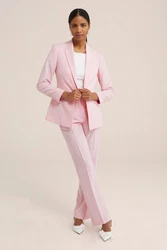 WE Fashion Anzughose Rosa