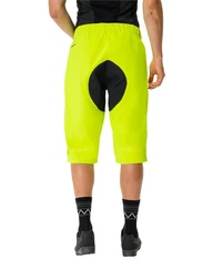 VAUDE Funktionshose Men's Moab Rain Shorts Grün/Gelb/Neonfarben