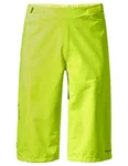 VAUDE Funktionshose Men's Moab Rain Shorts Grün/Gelb/Neonfarben
