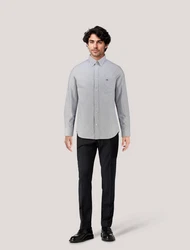Gant Langarmhemd Regular Fit Oxford Hemd hellblau/rot/wei