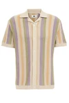 WE Fashion Poloshirt Mischfarben/Creme/Gelb/Braun/Beige
