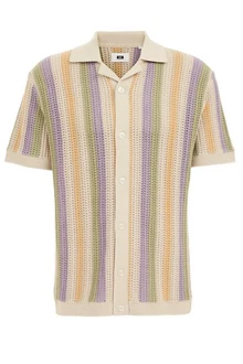 WE Fashion Poloshirt Mischfarben/Creme/Gelb/Braun/Beige