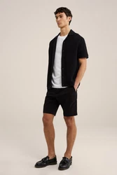 WE Fashion Poloshirt Schwarz