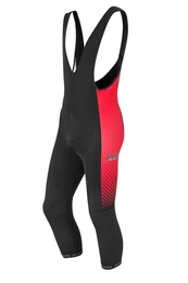 Fahrradhose Winterradhose Herren lang wrmend Red Winter Bib , mit Polster 8 Std. Radmarathon Sitzpolster, hoch geschnittener Leib