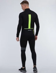 Airtracks Pro Team Fahrradhose Radtrikot Set Schwarz/Gelb