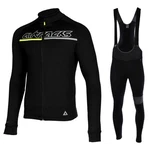 Airtracks Pro Team Fahrradhose Radtrikot Set Schwarz/Gelb