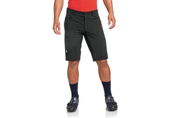 Schöffel Fahrradhose Herren Shorts DANUBE Dunkelgrau/Grau/Schwarz/Khaki