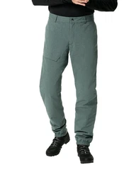 VAUDE Fahrradhose Mens Yaras Warm Rain Pants Grün/Türkis/Dunkelgrün