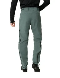 VAUDE Fahrradhose Mens Yaras Warm Rain Pants Grün/Türkis/Dunkelgrün