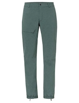 VAUDE Fahrradhose Mens Yaras Warm Rain Pants Grün/Türkis/Dunkelgrün