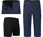 Fahrradhose PORVOO Capri Herren 3/4 Radhose peacoat blau