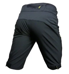 Fahrradhose SINGLETRAIL Herren Shorts mit Innnenhose schwarz