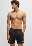 BOSS Badeshorts Starfish Schwarz/Weiß/Grau/Beige