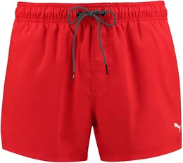 Badeshorts mit seitlichen Eingrifftaschen und Gestasche mit Klettverschluss