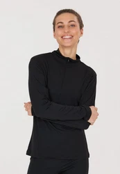 ENDURANCE Strickpullover Jolie Schwarz/Braun