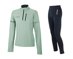 Airtracks Fahrradhose Herren Thermo Radtrikot Set 