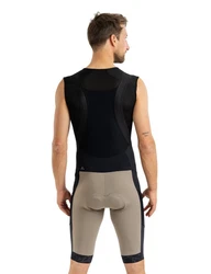 VAUDE Funktionshose Men's Kuro Bib Tights II Beige/Khaki/Braun