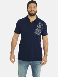 Jan Vanderstorm Poloshirt NICCO Dunkelblau/Blau