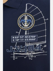Jan Vanderstorm Poloshirt NICCO Dunkelblau/Blau