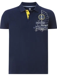 Poloshirt NICCO aus reinem Baumwollpikee