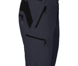 Fahrradhose PORVOO (mit gepolsterter Innenhose) Herren Radhose Nacht blau