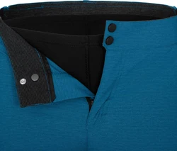 Fahrradhose PORVOO (mit gepolsterter Innenhose) Herren Radhose Saphir blau