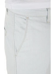 Yazubi Shorts Cargo Daniel Grau/Khaki/Creme/Weiß