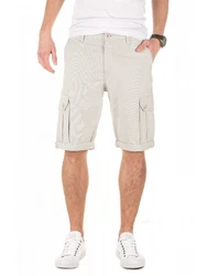 Yazubi Shorts Cargo Daniel Khaki/Beige/Creme