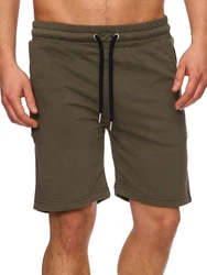 Tazzio Sweatshorts 17600 Dunkelgrün/Khaki