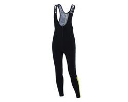 Airtracks Fahrradhose Herren Thermo mit Träger Lang Pro Team 