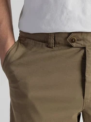 TwoMates Chinoshorts GOTS-zertifiziert Khaki/Beige