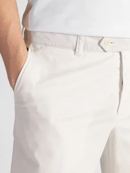 TwoMates Chinoshorts GOTS-zertifiziert Khaki/Beige/Weiß