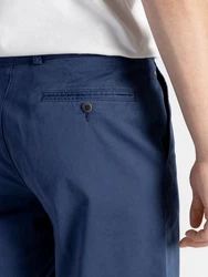 TwoMates Chinoshorts GOTS-zertifiziert Dunkelblau/Blau/Hellblau