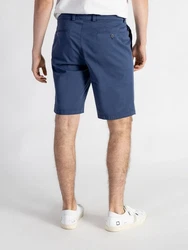 TwoMates Chinoshorts GOTS-zertifiziert Dunkelblau/Blau/Hellblau
